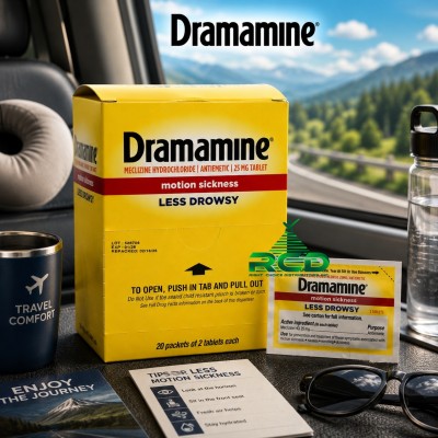 DRAMAMINE MOTION SICKNESS LOOSE 20CT/ DISPLAY